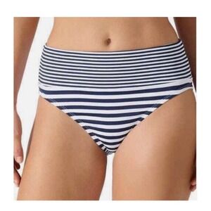 Tommy Bahama Breaker Bay High-Waist Bikini Bottom – Mare‎ Navy – Size S – NWT